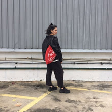 Supreme Shoulder Bag Knapsack Cross Body Backpack Fuck Em Fleece