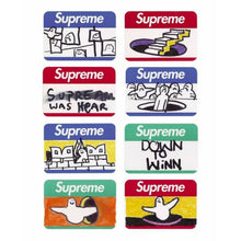 SUPREME SENSE MAGAZINE 2020 BOX LOGO STICKER SHEET GONZ