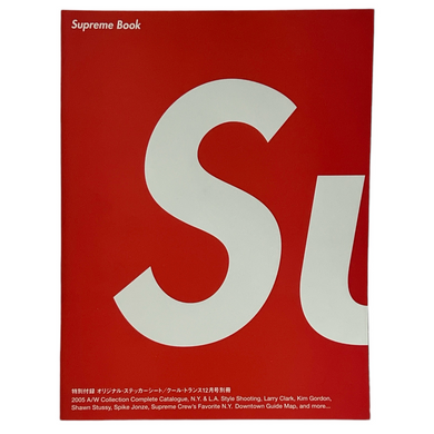 Supreme Book Vol 1 Japan Magazine w/ Stickers