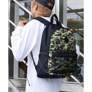 A Bathing Ape BAPE Backpack ABC Camo Bungee Cord Day Pack Book Bag