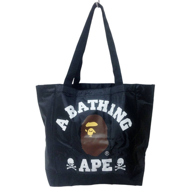 A Bathing Ape BAPE  x Mastermind Japan Logo Shoulder Tote Bag