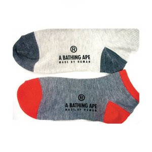 A Bathing Ape BAPE Logo Socks Set of 2 Pairs 2005