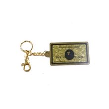 A Bathing Ape BAPE Credit Card Key Chain Gold Amex