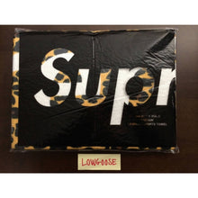 Supreme Leopard Towel Box Logo