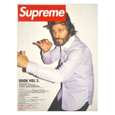 Supreme Book Vol 3 Japan Magazine w/ Box Logo Stickers