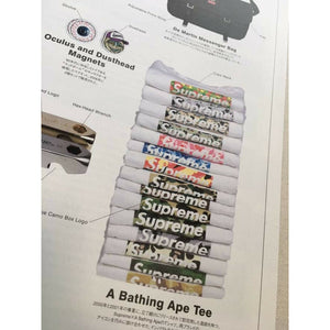 Supreme Book Vol 3 Japan Magazine w/ Box Logo Stickers