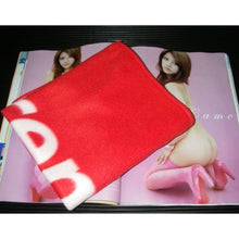 Supreme Fleece Blanket Rug Red Box Logo