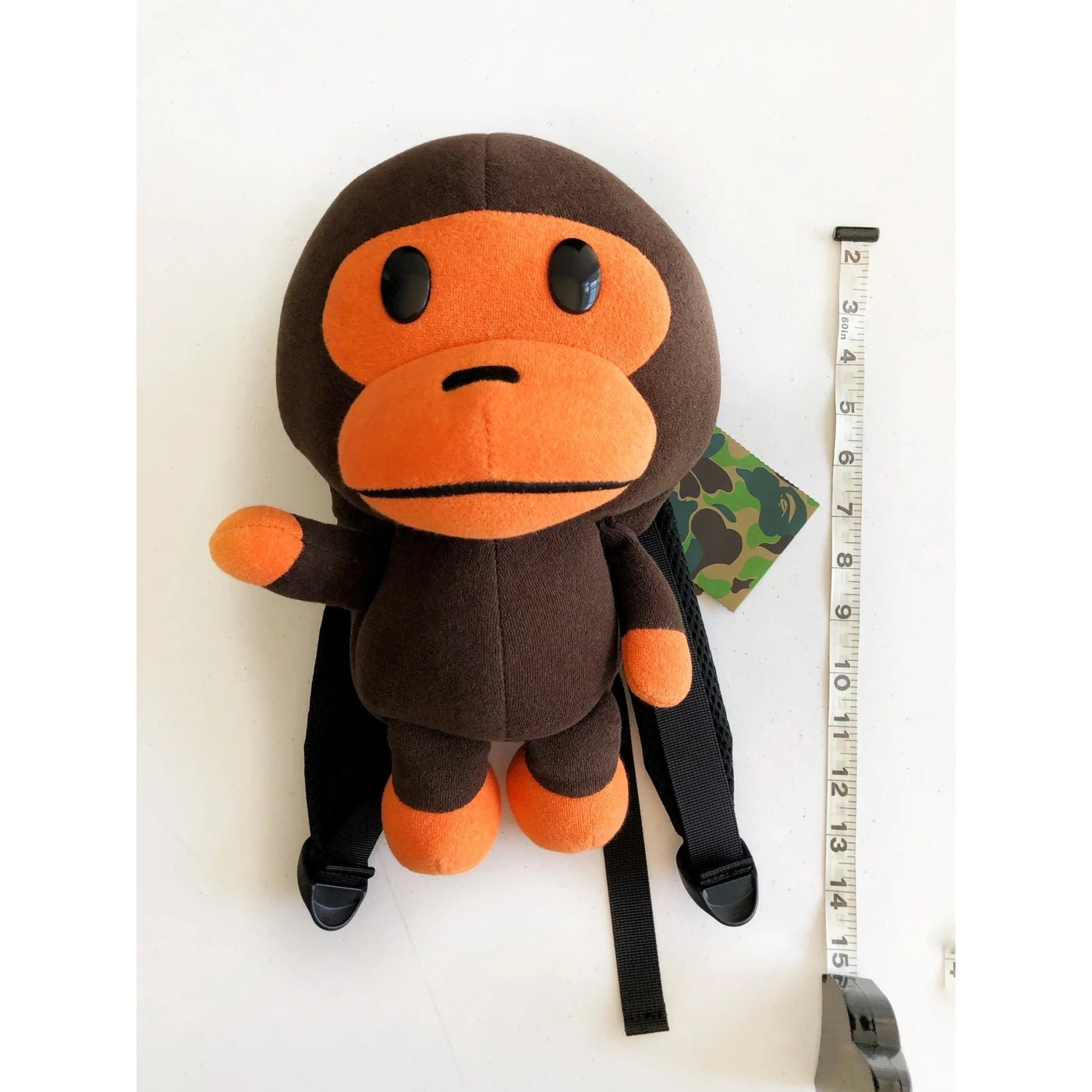 A Bathing Ape BAPE BABY MILO Backpack Plush Doll Day Pack A Bathing Ape BAPE BABY MILO Backpack Plush Doll Day Pack